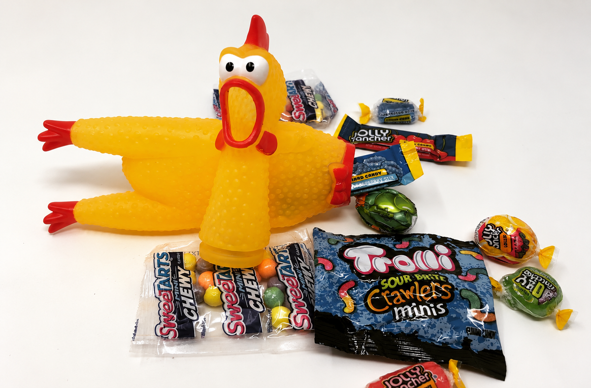 Candy in a Chicken