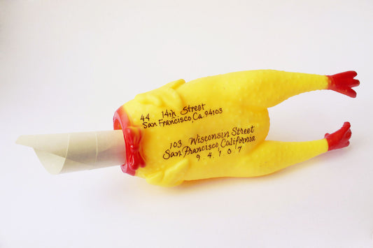 Deluxe Carrier Chicken: Send A Private Message